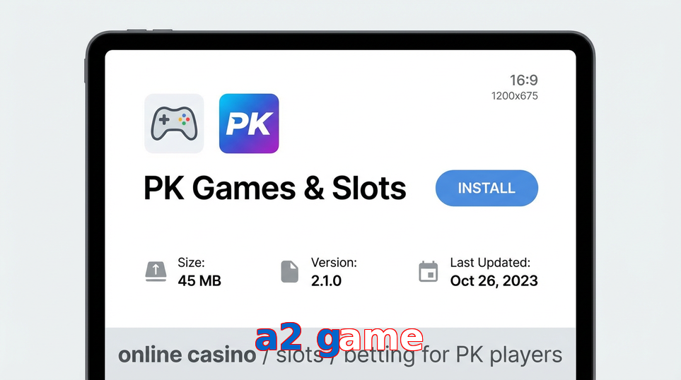 Game list for A2 Game gameapk section